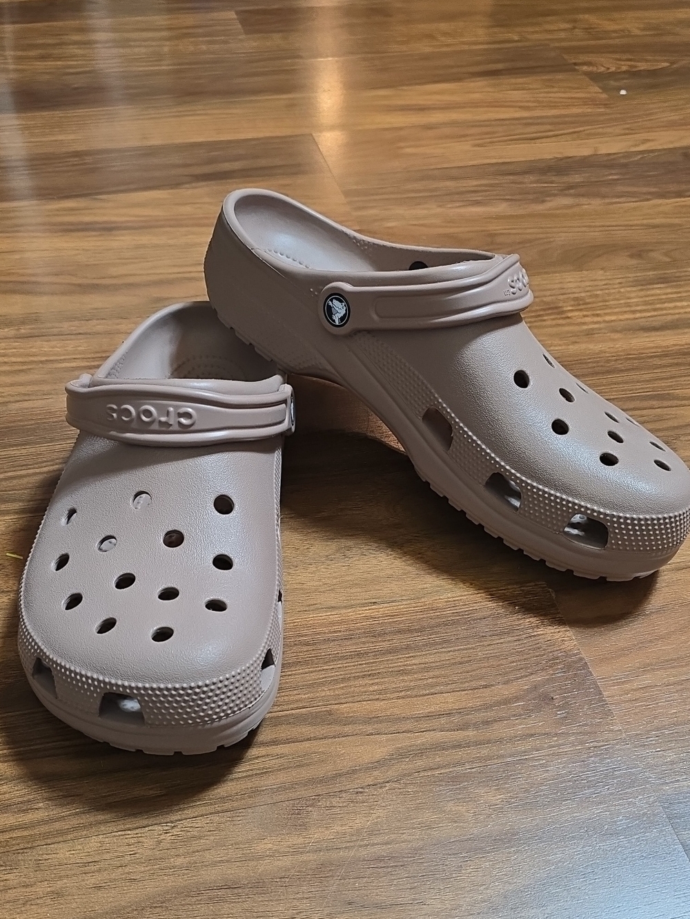 CROCS Classic Clogs – Neutral Matte Tan / Latte
